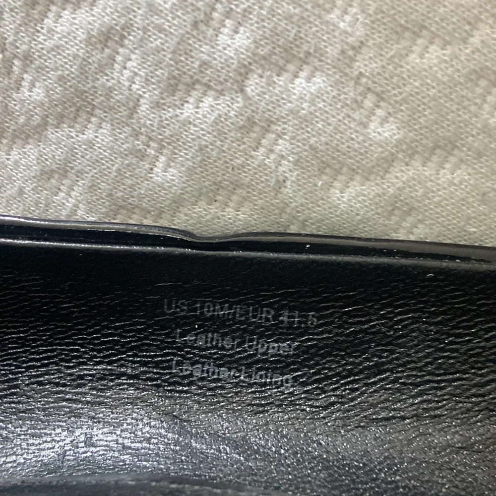 Via Spiga FOSTER‎ black patent leather wedges / size 9 / great condition w/ box